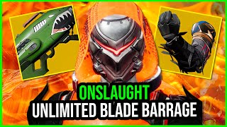 The Best HUNTER Blade Barrage Build in Destiny 2 [upl. by Malinowski]