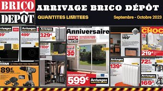 Arrivage BricoDépôt du 29 septembre au 13 octobre 2023 🔴 Catalogue de Pub amp Chasse aux promos [upl. by Juana]