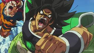 60FPS Dragon Ball Super Broly  Broly Demolishes Goku [upl. by Siramaj]