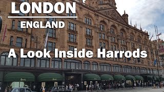 Walking around HARRODS shopping paradise for the mega rich in London England STORE TOUR [upl. by Patricia]