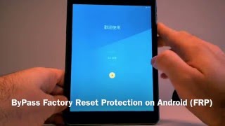 ByPass Factory Reset Protection on Android FRP with no OTG no ROOT no Cable [upl. by Naujat]