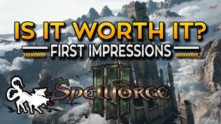 Is it worth it A First Impressions Review of Spellforce 3 [upl. by Lacim]