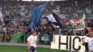 Finale Coppa Italia Vola Lazio Vola  Curva Nord [upl. by Anema]