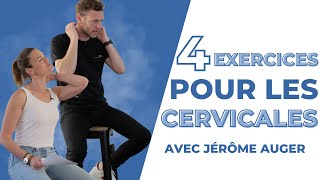 Mal aux cervicales  4 exercices SIMPLES et EFFICACES pour vous soulager [upl. by Wailoo]