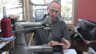 Singer 133K Huge Harness Makers Leather Sewing Machine [upl. by Claresta]