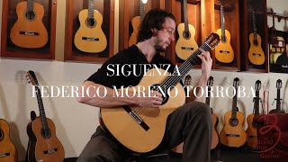 F Torroba  Siguenza on a Edoardo Piccioni Classical Guitar [upl. by Eveline]