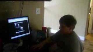 kid pranked by computer ghost [upl. by Sousa]