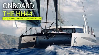 Sailing the HH44 catamaran  the freshest new fast cruising multihull [upl. by Dronel]