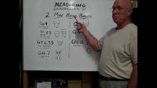 GU10 Pin Base Bulb Identification [upl. by Yelsel604]