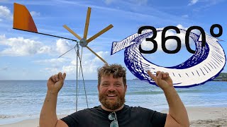 DIY Wind Turbine • 220 Volt • Follows the Wind Complete Tutorial [upl. by Odetta575]