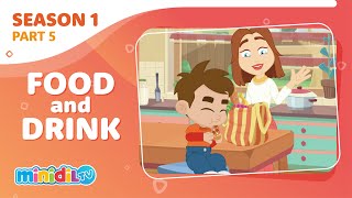 Sezon 1  Foods and Drinks  İngilizce Yiyecekler ve İçecekler [upl. by Hyacinthie]