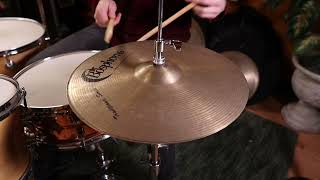 14quot Bosphorus Traditional Series Regular HiHat Cymbal Pair 904g1136g [upl. by Erdman110]