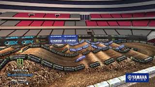 Yamaha Animated Track Map  Glendale 2022 [upl. by Nagy]