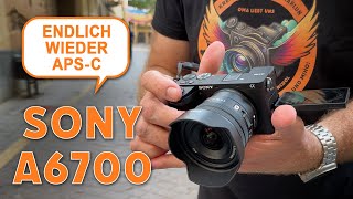 Neu Sony A6700  endlich wieder APSC [upl. by Diet307]