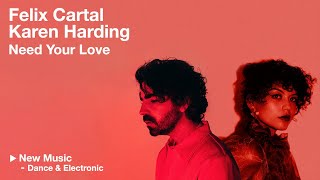 Felix Cartal amp Karen Harding  Need Your Love Lyric Video [upl. by Earissed]