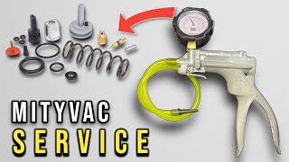 Mityvac Pump  Full Disassembly Service amp Repair [upl. by Nylecsoj]