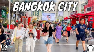 🇹🇭8K  Bangkok City Tour  New York Of Asia Tour  Bangkok Downtown Core [upl. by Bach]