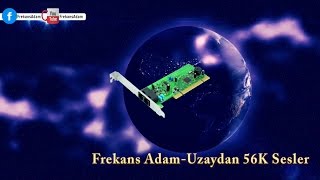 56K Modemin Dialup Bağlantı Sesi ile Müzik Yaptık NOSTALJİ [upl. by Sucramed]