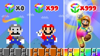 What If Mario MISSING Color but Every Seed Collect Rainbow Color  GOD Mario [upl. by Julina115]