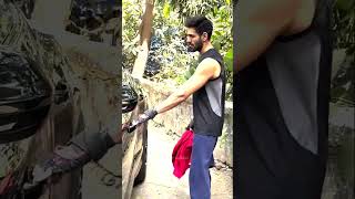 Rooh Baba Kartik Aaryan post workout session kartikaaryan bhoolbhulaiyaa3 [upl. by Llertnek363]