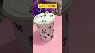 Diy Cute 🥰 amp Mini Dustbin Making😀 Plastic containers reuse ideasshort shorts viral craft [upl. by Sadoff863]