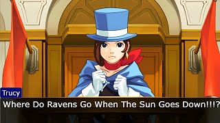 Where Do Ravens Go  Ace Attorney Meme [upl. by Arundel]