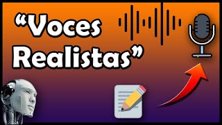 Como CONVERTIR TEXTO a VOZ con IA  Voces Realistas GRATIS ✅ [upl. by Treblihp118]