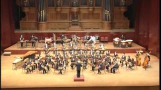 Russian Christmas Music  Alfred Reed  Rodney Winther conducts Taiwan Wind Ensemble 20140310 [upl. by Borman387]