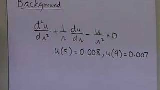 Chapter 0807 Lesson Finite Difference Method for Solving ODEs Background Part 1 of 2 [upl. by Auhel]