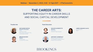 The career arts Supporting equity in career skills and social capital development [upl. by Tychon]