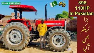 Hattat Tractor 398 110HP in Pakistan Complete Review details infarmation and price  APNA PAKISTAN [upl. by Aniuqaoj]