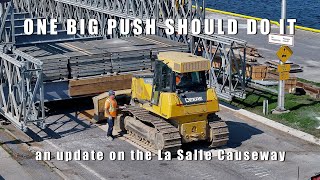 One big push should do it  an update on Kingston Ontarios La Salle Causeway 4K [upl. by Annez]