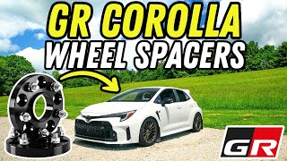 Installing Wheel Spacers on My GR Corolla for Better Handling and Appearance [upl. by Iron]