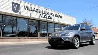 2008 BMW X5 48i in review  Village Luxury Cars Toronto [upl. by Ymerej]