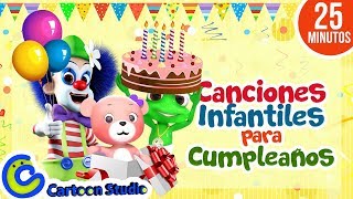 Canciones de cumpleaños  Feliz cumpleaños  Vídeos de cumpleaños  Felicitaciones de cumpleaños [upl. by Adnawat]