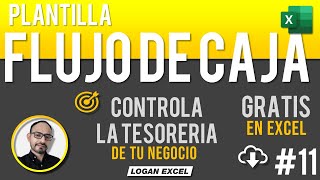 💰 Como hacer un Flujo de Caja diario para controlar la tesorería de un negocio en Excel EFECTIVO [upl. by Jeddy]