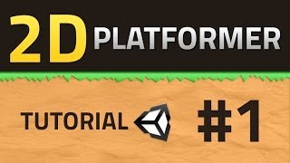 1 How to make a 2D Platformer  Basics  Unity Tutorial [upl. by Selegna]