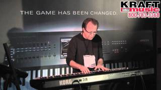 Kraft Music  Korg Kronos Demo with John Novello NAMM 2011 HIGH QUALITY [upl. by Yevette]