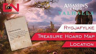 AC Valhalla Treasure Hoard Map Rygjafylke  Location amp Solution [upl. by Odilo]