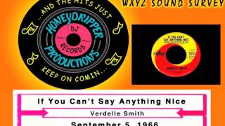 Verdelle Smith  If You Cant Say Anything Nice  1966 [upl. by Yotal]