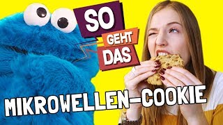 MIKROWELLENCOOKIE selber machen  So Geht Das [upl. by Carlos]