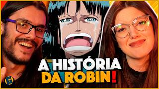 ANA REAGE a história da NICO ROBIN [upl. by Thorlie]