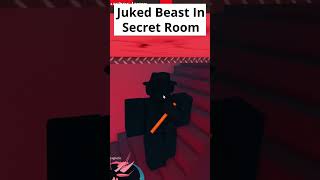 JUKED BEAST IN SECRET ROOM shorts roblox fleethefacility trolling [upl. by Ahsart770]