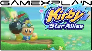 Kirby Star Allies  Introducing Kirbys Friends Trailer JP [upl. by Naeloj24]