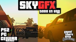 GRÁFICOS DE PS2 ANDROID Y PC en un SOLO MOD  GTA SA  AkiLeX [upl. by Ynnus]