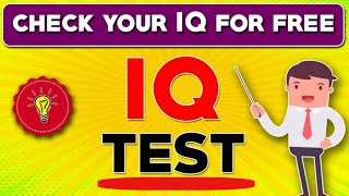 Intelligence Test  Real online IQ Test [upl. by Saucy469]