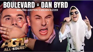 Golden Buzzer The Judges Cried When The Heard Extraordinary Voice Singing Boulevard  Dan Byrd [upl. by Ilanos49]