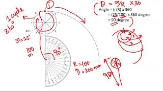 Hypocycloid  Curves  Cycloid  Engineering Graphics  EG  Tamil [upl. by Atnas930]