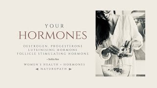 Hormones explained  Womens Hormones Oestrogen Progesterone LH FSH and how they change through life [upl. by Giliane]