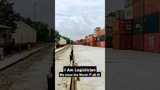 I am a Logistician and We Move the World ⛴️🚚✈️ [upl. by Evita]